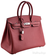 Birkin 35 2tones Brick Orange Epsom