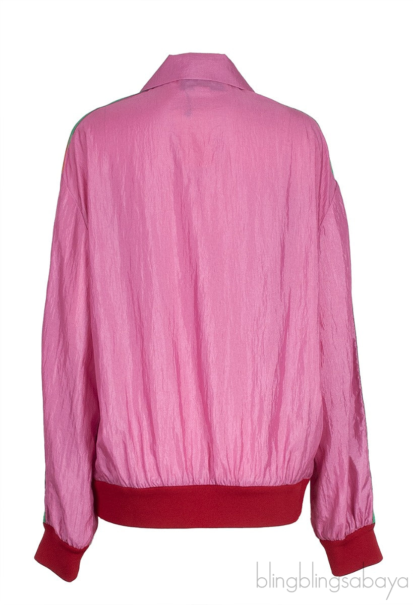 Pink GG Logo Retro Track Jacket