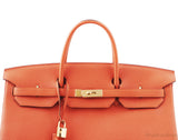 Birkin 40 Orange Togo  GHW
