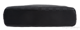 Black Infiniti Leather Calypso Messenger Bag MM