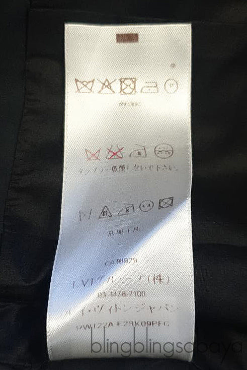 Louis Vuitton Grey Balloon Mini Skirt