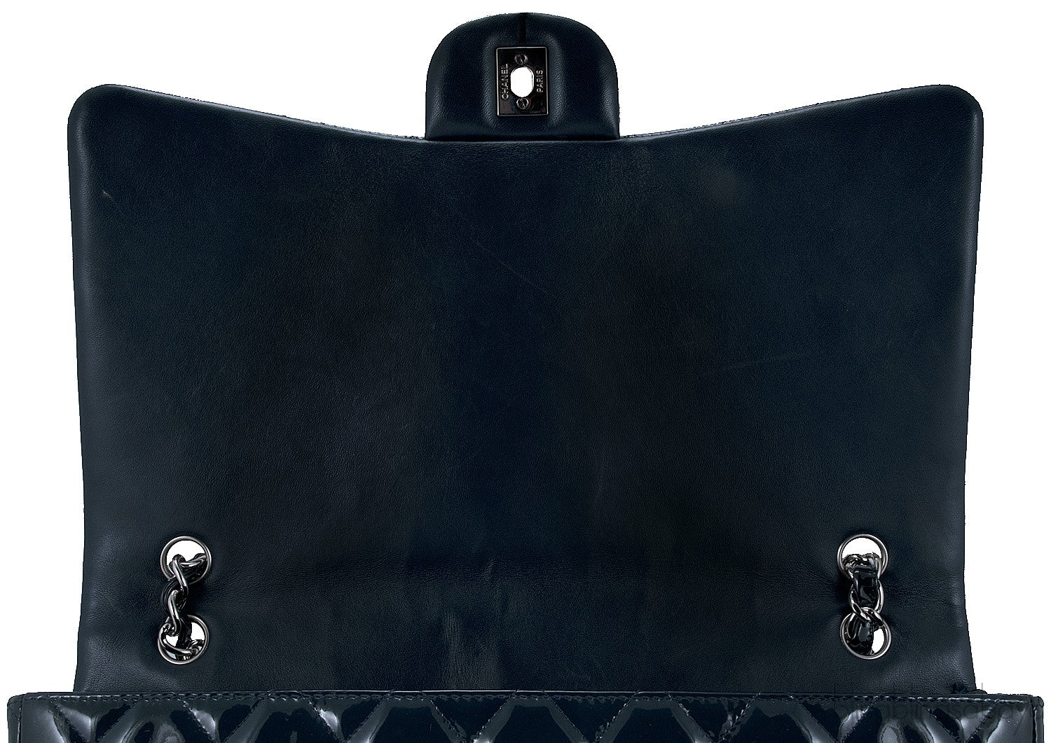 Dark Army Green Maxi Flap Bag