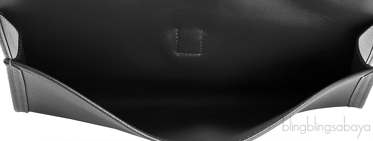 Jige Black Epsom Clutch GM