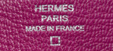 Hermes Bearn Rose Tyrien Crocodile Wallet
