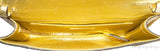 Gia Gold Python Clutch
