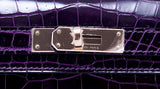 Kelly Cut Niloticus Crocodile Amethyst