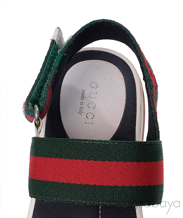 Gucci Children’s Green Sandals