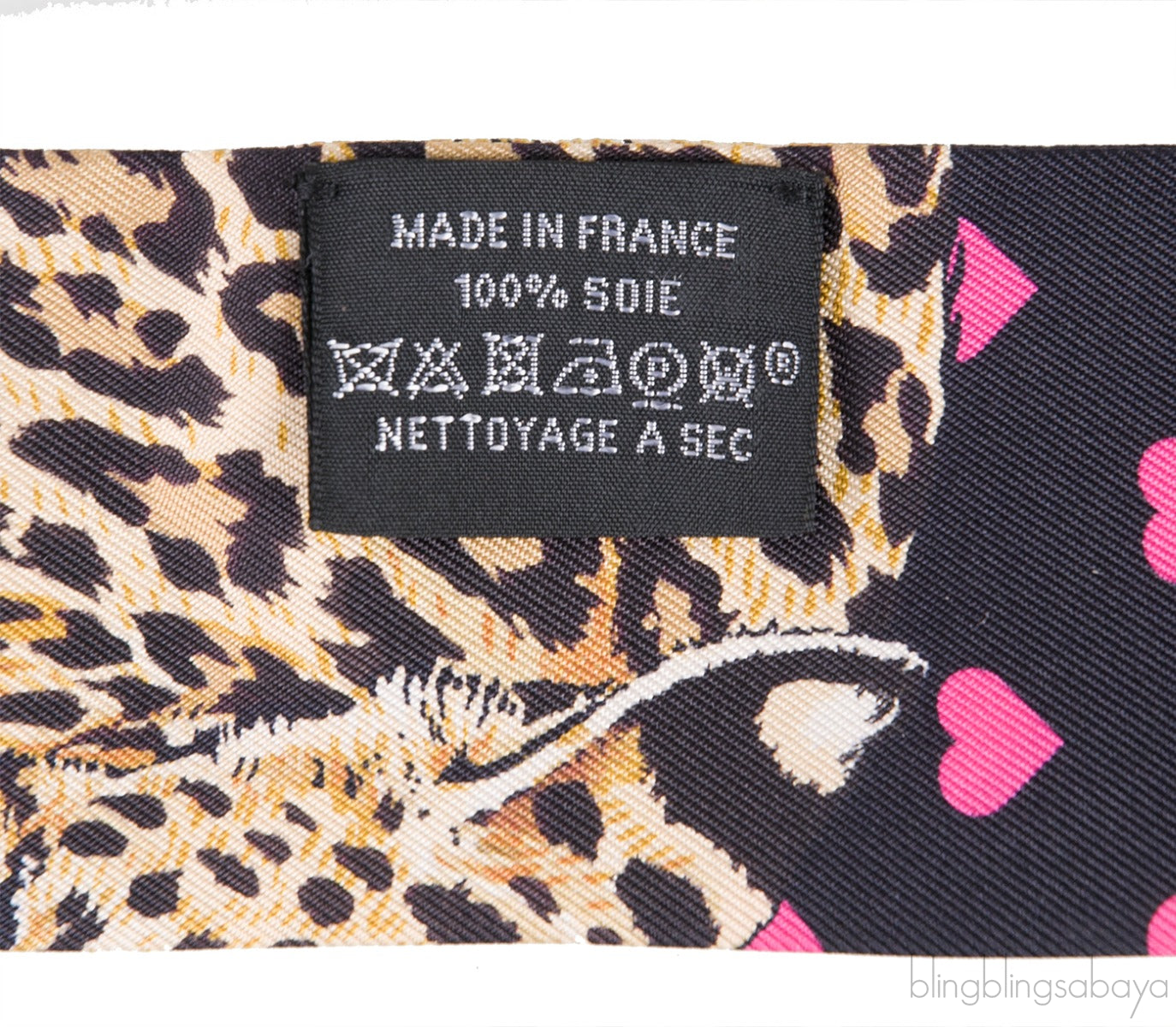 Jungle Love Love Black Twilly