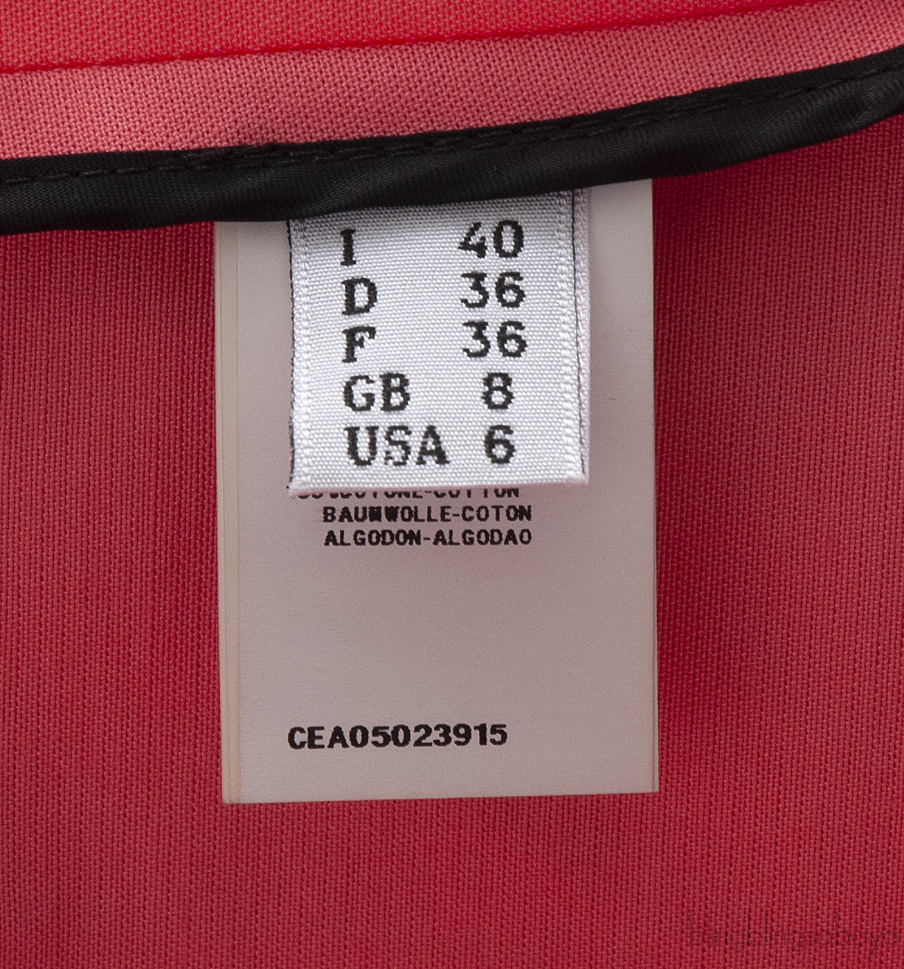 Cedric Charlier Coral Pink Single Breasted Blazer