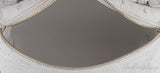 L19 White Ostrich Pouch
