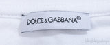 Dolce & Gabbana White Flower Patch Kids T-shirt