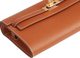 Kelly Classique To Go Gold Epsom Wallet