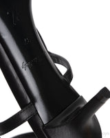 Black Monogram Citizen Strappy Sandals