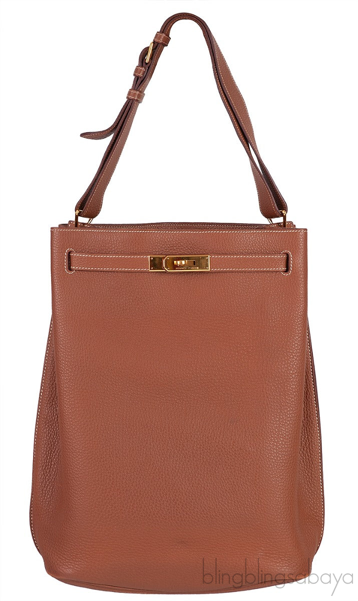 So Kelly 26 Gold Taurillon Clemence GHW
