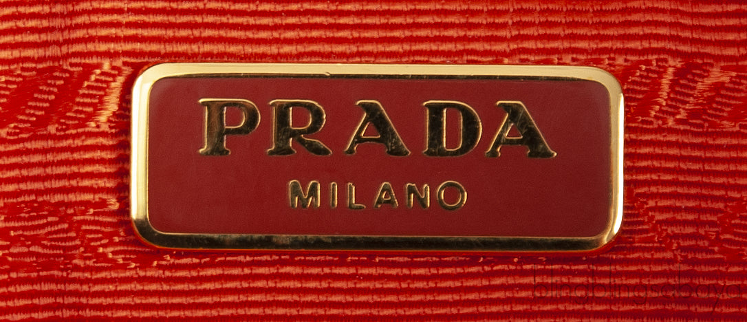 Saffiano Papaya & Mimosa Large Clutch
