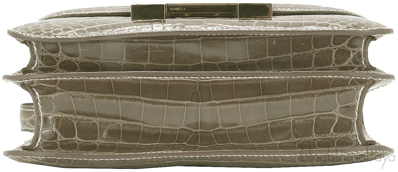 Constance 24 Ficelle Croc Nilo