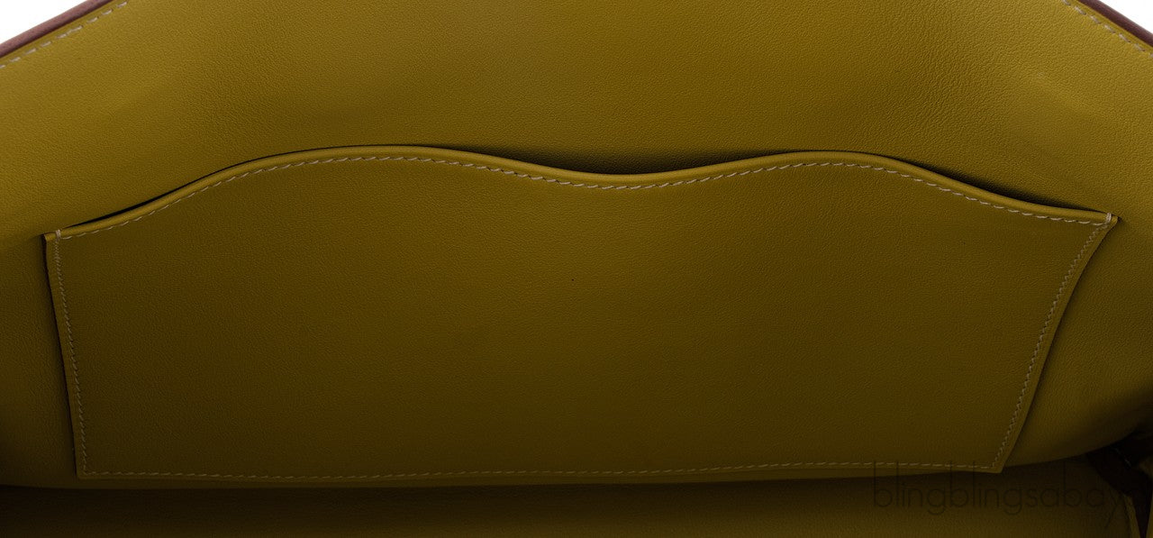 Birkin 35 Lime swift