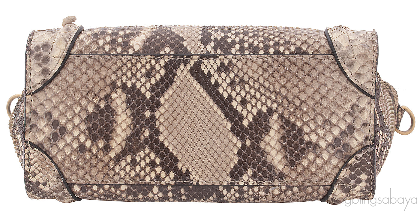 Natural Python Nano Luggage