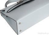 Kelly 20 Mini Sellier Blue Glacier Epsom PHW