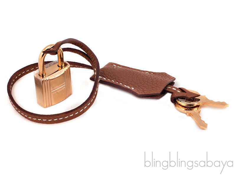 Birkin 40 Gold Taurillon Clem