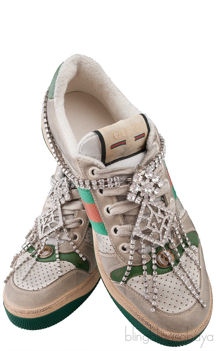 Screener Sneaker with Crystals