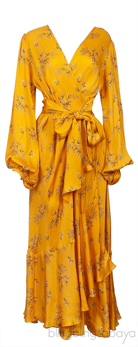 Yellow Exotic Pitaya Dress