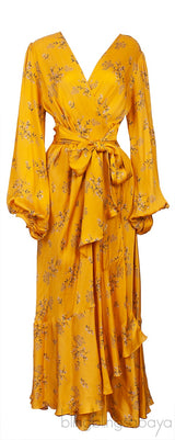 Yellow Exotic Pitaya Dress
