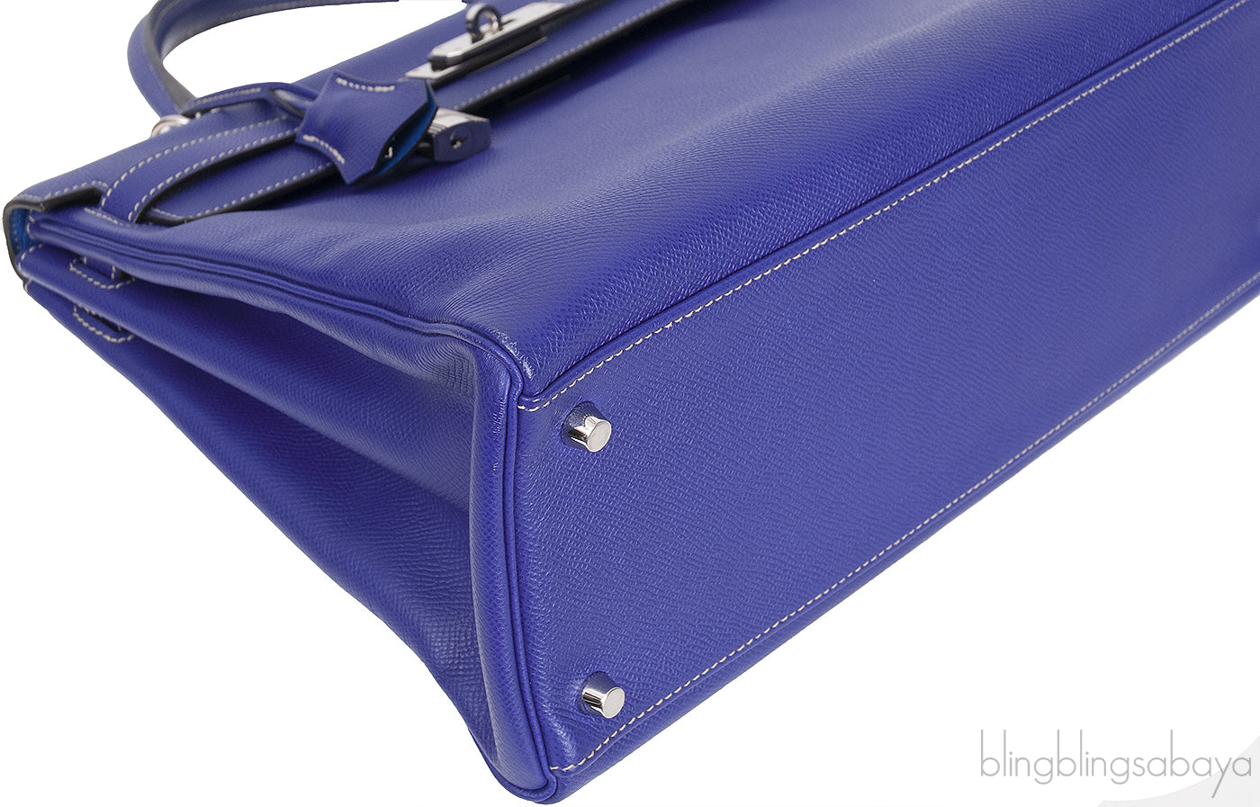 Kelly 35 Blue Iris Epsom Retourne PHW