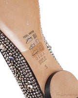 Gina Allegra Crystal Ballerina Flats
