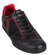 Mesh Fabric Leather Vintage Tennis Web Sneakers