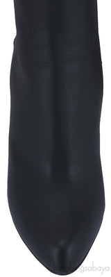 Black Leather & Suede Boots
