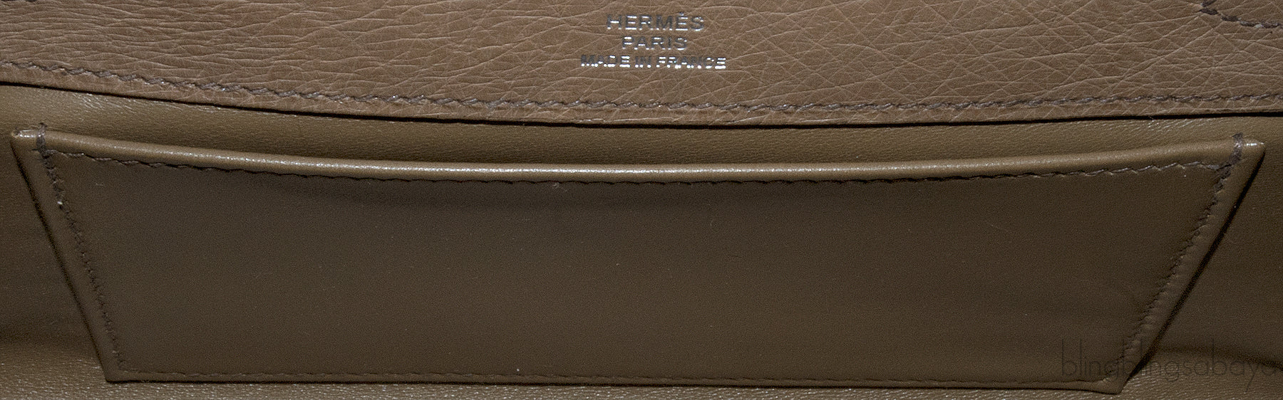 Kelly Pochette Etoupe Ostrich PHW