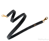 Kelly Black Crocodile Shoulder Strap