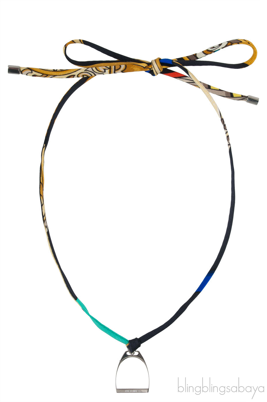 Multicolor Silk Necklace