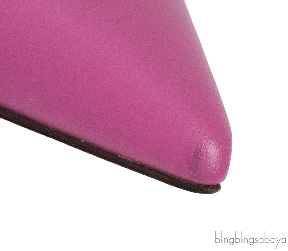 Pink Rockstud Pointed Toe Heels
