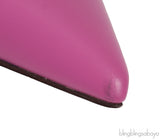 Pink Rockstud Pointed Toe Heels