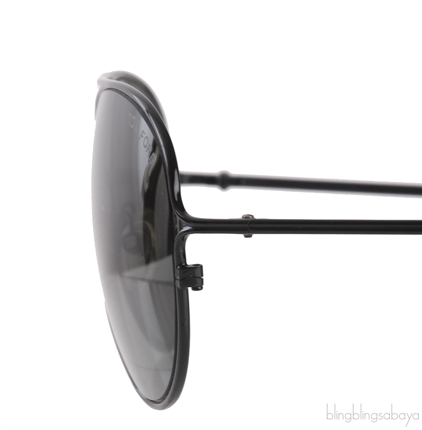 Peter TF142 Black Aviator Sunglasses