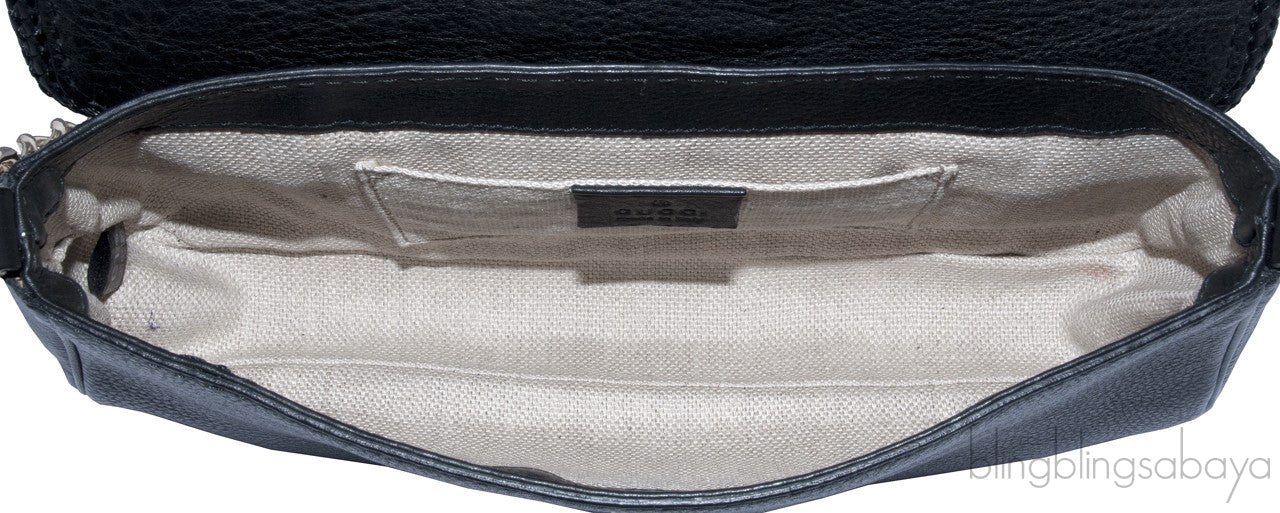 Marrakech Black Clutch Bag