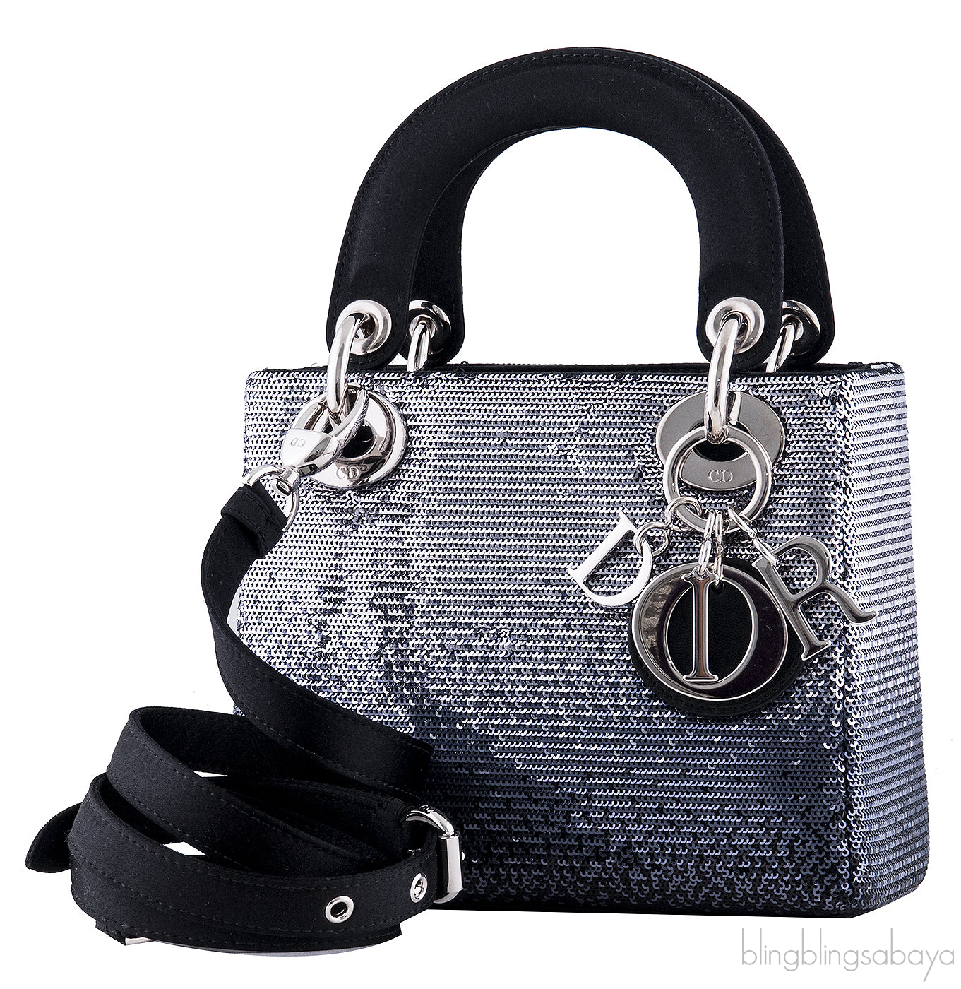 Lady Dior Sequin Micro bag