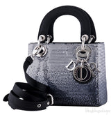Lady Dior Sequin Micro bag