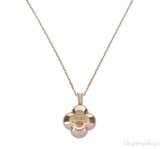 Van Cleef & Arpels Secret  Pendant Watch Carnelian Necklace