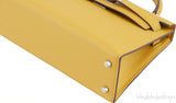 Kelly 20 Mini Sellier Jaune Epsom PHW