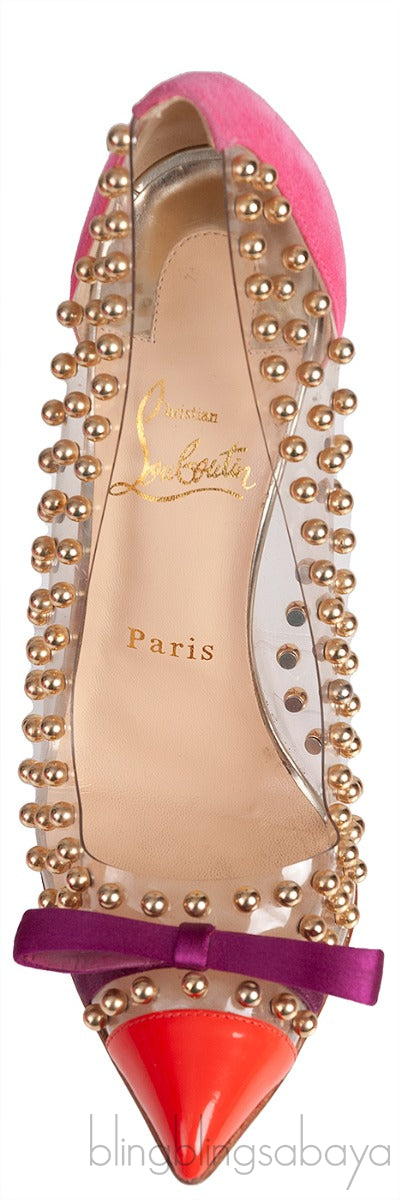 Bille et Boule 100 Patent PVC Leather Pump