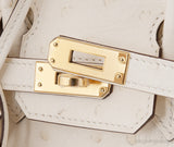 Birkin 25 Boreal Nata Ostrich GHW
