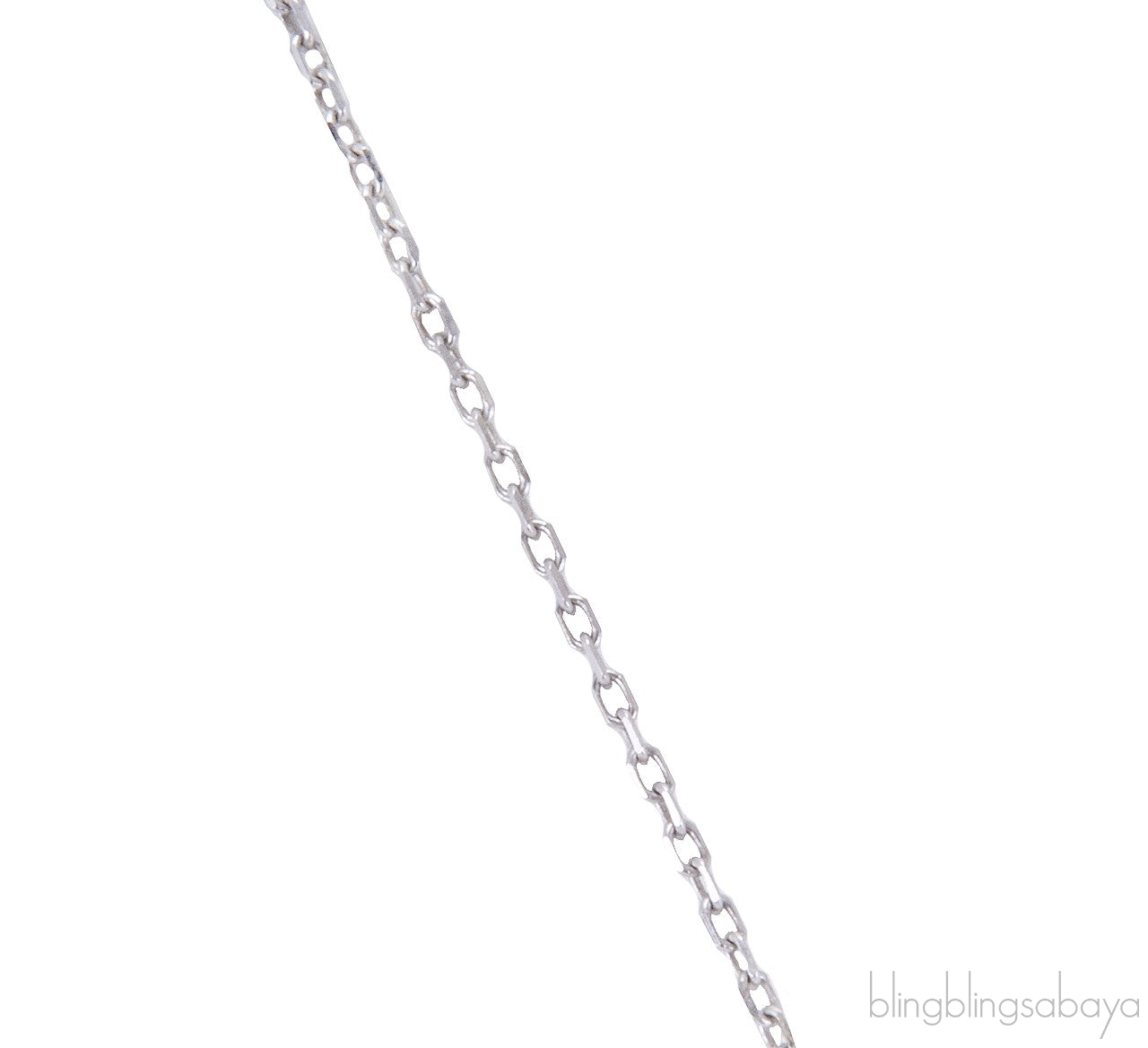 White Gold Icon Necklace