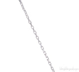 White Gold Icon Necklace