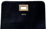 Blue Python Square Shoulder Bag