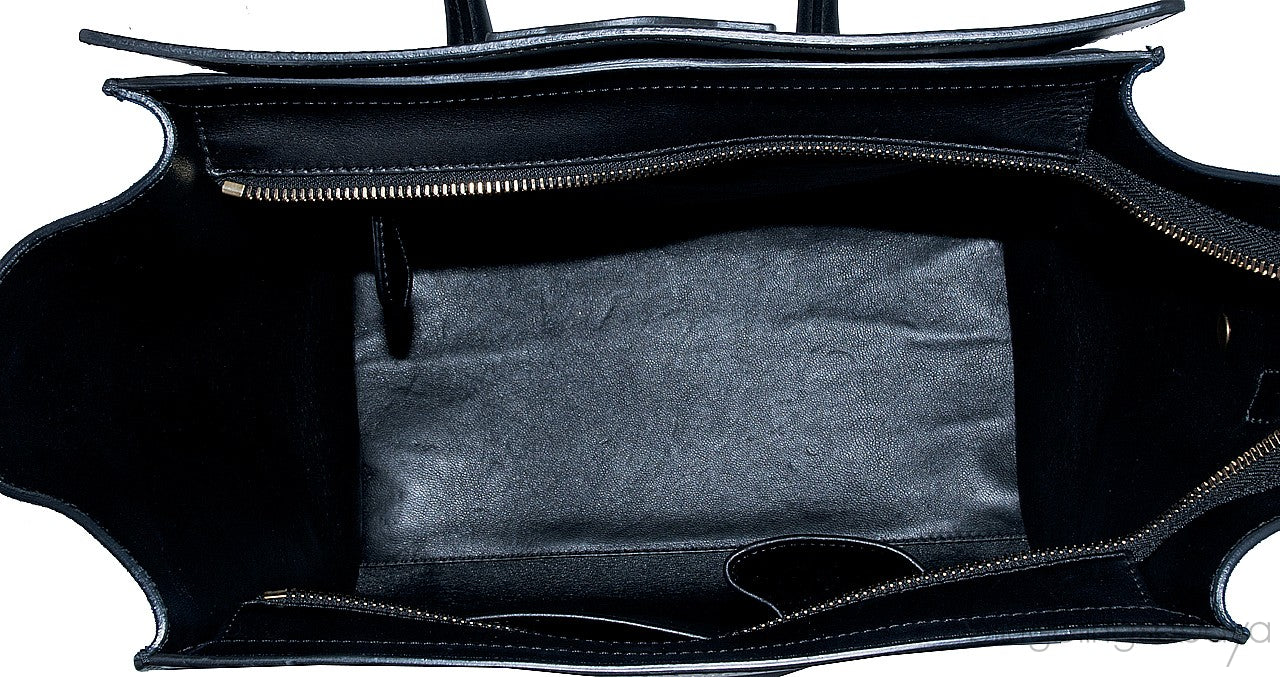 Mini Luggage Blue Python