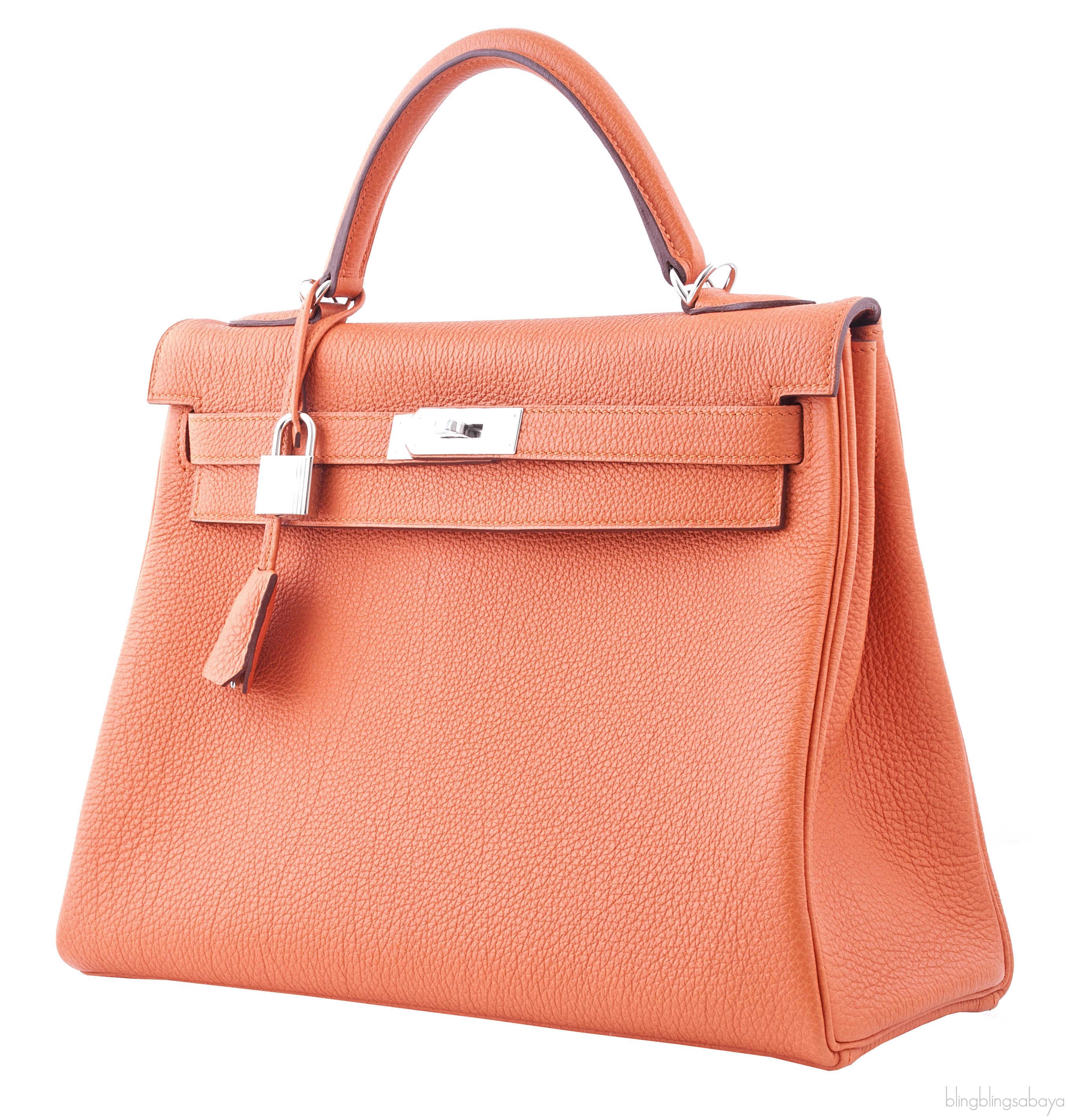 Kelly 32 Orange Togo Retourne