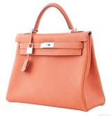 Kelly 32 Orange Togo Retourne